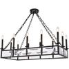Elegant Lighting Exeter 12 Light Vintage Bronze Chandelier Clear Royal Cut Crystal view 3