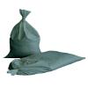 Sand Bags - Empty Woven Polypropylene Sandbags with BUILT-IN TIES, UV Protection; Size: 14" x 26", Qty of 100 (Green) view 3