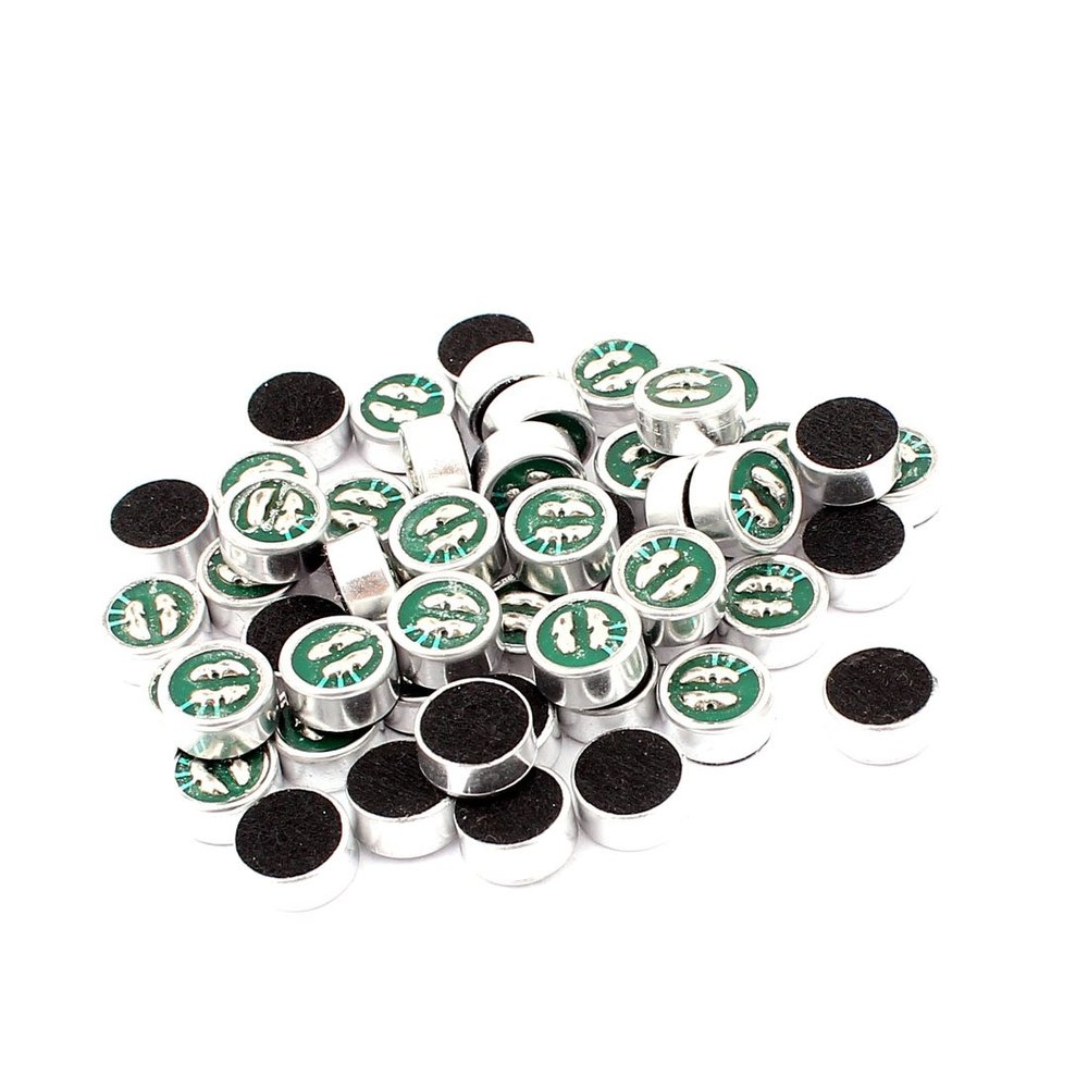 uxcell Surface Mounted Devices Microphone Condenser Pickup 9x4.5mm 50pcs