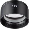AmScope SM07 0.7X Barlow Lens For SM Stereo Microscopes (48mm) view 3