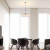 Jojospring Casandra 5-Light Chrome Pendant Crystal Chandelier view 2