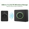 AVANTEK Wireless Doorbell over 1300 Feet Wireless Range, DB-21 Waterproof Door Bell Kit with 2 Buttons, 56 Melodies & 5 Volume Levels view 3