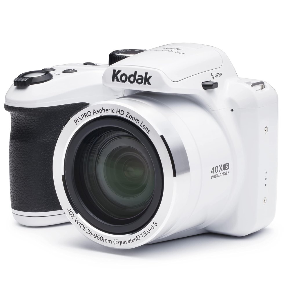 Kodak AZ401-WH PIXPRO 16MP Digital Camera, 3", White
