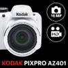 Kodak AZ401-WH PIXPRO 16MP Digital Camera, 3", White view 2