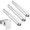 Bememo 3 Pack Toilet Paper Holder Roller Toilet Tissue Holder Replacement Plastic Spring Loaded (Chrome Big End) view 1