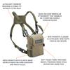 Bushnell Vault Binoculars Pack, Rugged Carrying Case for Outdoor Enthusiasts with Water-Resistant Design and Multiple Pockets, Slate Green view 3