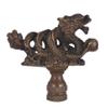 Solid Brass Dragon Finial view 1