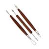 QIXINSTAR 6pcs Pottery Clay Wax Sculpture Carving Modelling Tools Hand Cutter DIY Art Craft Nicking Cutter Graver Scalpel Multi Pen view 2