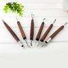 QIXINSTAR 6pcs Pottery Clay Wax Sculpture Carving Modelling Tools Hand Cutter DIY Art Craft Nicking Cutter Graver Scalpel Multi Pen view 4