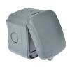 13A Fused Protection Switch,Nineleaf 1 Pack Waterproof Junction Box IP66 Rated Weatherproof 13A Fused Protection Unit Include Cable Gland, IP66 Suitable for Outdoor Use view 2