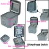 13A Fused Protection Switch,Nineleaf 1 Pack Waterproof Junction Box IP66 Rated Weatherproof 13A Fused Protection Unit Include Cable Gland, IP66 Suitable for Outdoor Use view 3