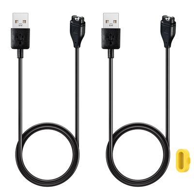 2-Pack Charger for Garmin Forerunner 55/255/745 Smart Watch (3.3ft/1m)