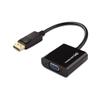 Cable Matters DisplayPort to VGA Adapter Male to Female, Gold Plated DP to VGA Adapter, Black view 1