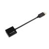 Cable Matters DisplayPort to VGA Adapter Male to Female, Gold Plated DP to VGA Adapter, Black view 2
