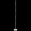 JONATHAN Y Pilar LED Floor Lamp 63.75" Modern Integrated Light, Chrome view 2
