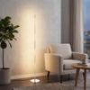 JONATHAN Y Pilar LED Floor Lamp 63.75" Modern Integrated Light, Chrome view 3