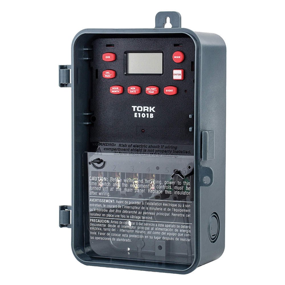 NSI EW Series Multipurpose Control 7 Day Time Switch, 120-277 VAC Input