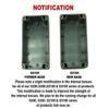 Velleman, Inc Sealed ABS Enclosure - Dark Gray 10.4" x 7.3" x 3.7" view 2