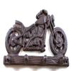 Cast Iron Motorcycle Themed Hook Rack view 1