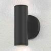Wall Mounted Cylinder Up/Down Outdoor Light in Matte Black Finish view 3