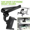 Sun Visor Phone Mount, Car Phone Holder for Car, Cradle Clip Compatible to Apple iPhones, Samsung Galaxy, Motorola Moto, Google Pixel Smartphones view 2