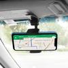 Sun Visor Phone Mount, Car Phone Holder for Car, Cradle Clip Compatible to Apple iPhones, Samsung Galaxy, Motorola Moto, Google Pixel Smartphones view 3