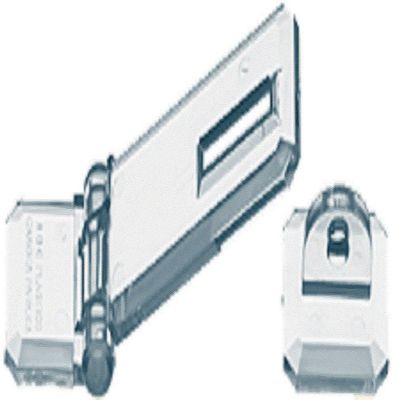 SOURCE ONE Deluxe Crystal Clear Acrylic Flat Mount Hasp