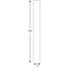 Aluminum Post,12 Ft view 3