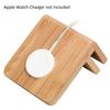 MobileVision Compatible Stand for Apple iWatch Adapter for use with Bamboo Charging Stations and Multi-Device Organizers view 3
