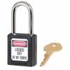 Lockout Padlock, KA, Black, 1-3/4"H view 1