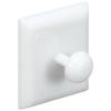 National Hardware N308-254 V2711 Tie-Back Buttons in White, 4 Pack view 1