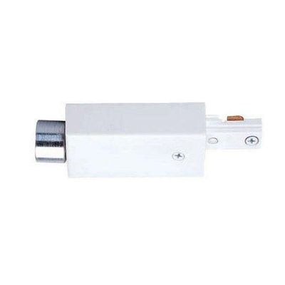 Juno Lighting Juno R Series Trac-Lite Opposite Polarity Conduit Feed, R34 RP WH, White