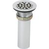 Elkay LK337 Drain Fitting 2" Type 316 Stainless Steel Body Grid Strainer and Tailpiece view 1