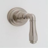 Jaclo T674-TRIM-SB Roaring 20's Volume Control & Diverter Trims with Lever Handles, Satin Brass