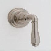 Jaclo T674-TRIM-SB Roaring 20's Volume Control & Diverter Trims with Lever Handles, Satin Brass