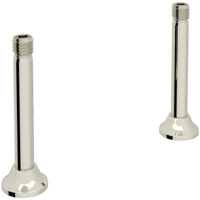 ROHL U.6794PN-2 Perrin & Rowe Georgian Era Straight Deck Unions For Bridge Faucet