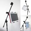 ChargerCity Music Mic Microphone Stand Tablet Mount with 360 Swivel Adjust Holder for iPad Pro Air Mini Pixel Galaxy Tab Surface Pro/Book (iPad & Stand is not Included) view 1