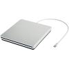 VikTck USB-C Superdrive External DVD/CD Reader and DVD/CD Burner for Apple-MacBook Air/Pro/iMac/Mini/MacBook Pro/ASUS/ASUS/DELL Latitude with USB-C Port Plug and Play(Silver) view 1