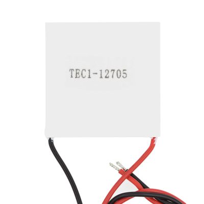 2 Pack TEC1-12705 Ceramics Thermoelectric Cooler Peltier 12V 5A Cells Peltier Elemente Module