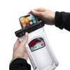 geckobrands Float Phone Dry Bag - Waterproof & Floating Phone Pouch Fits Most iPhone and Samsung Galaxy Models White view 3