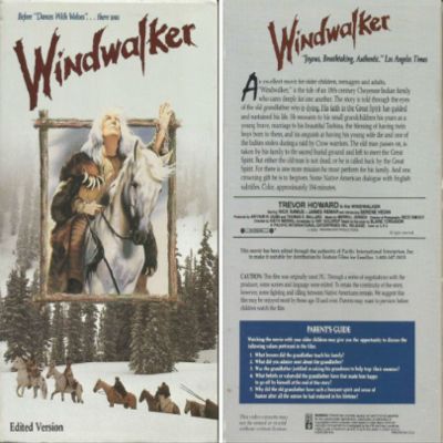 Windwalker (Editied for Families)(VHS)