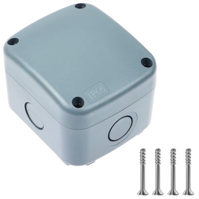 Project Box ABS Plastic Grey Junction Box IP66 Waterproof DIY Electronic