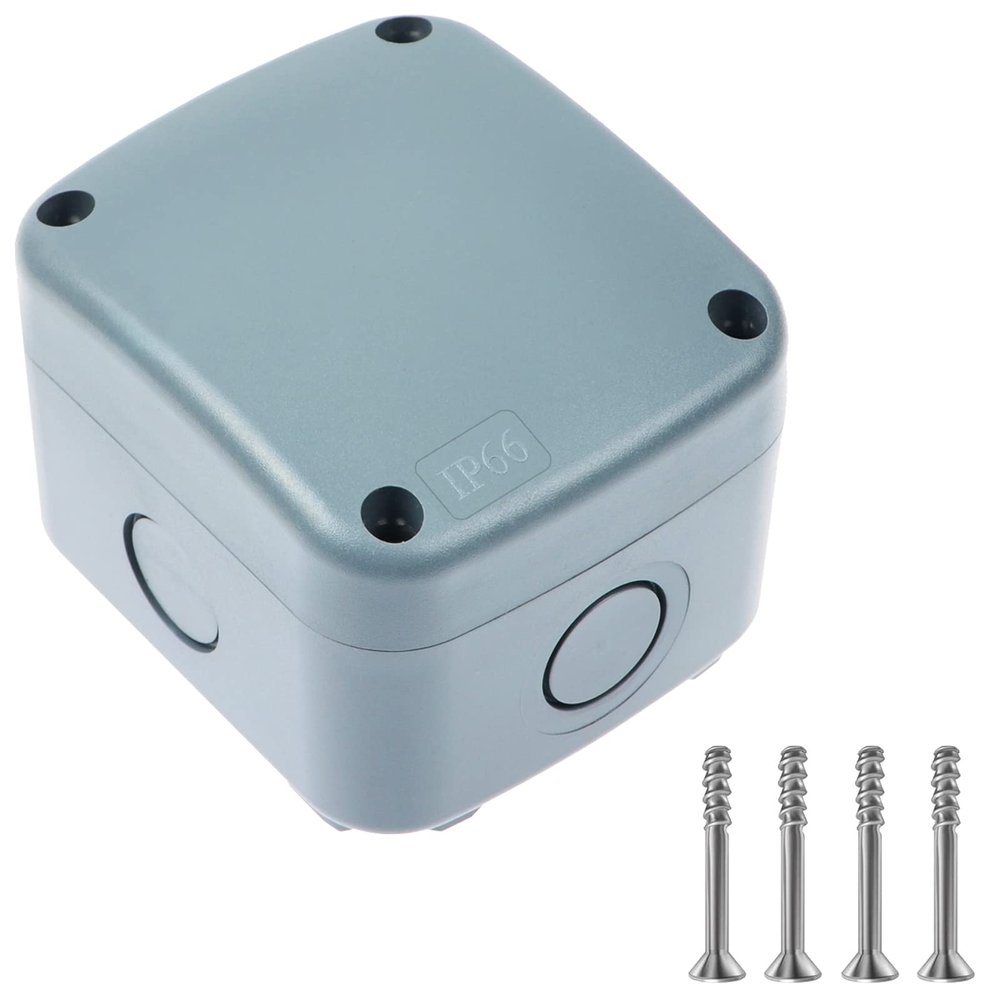 Project Box ABS Plastic Grey Junction Box IP66 Waterproof DIY Electronic