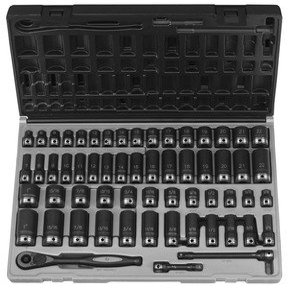 Grey Pneumatic Corp - 3/8 Drive X 3/8 Standard Duo-Socket - 6 Point (81012R)
