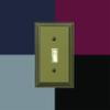 AMERELLE 84DDRB Amerelle Steps Double Duplex Cast Metal Wallplate in Rustic Brass view 2