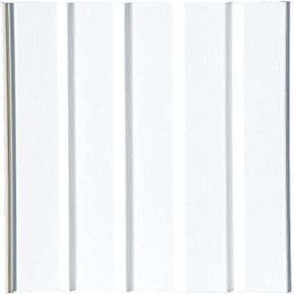 Mobile Home Vinyl Skirting Box of 8 White Solid Panels 16" Wide by 35" Tall. Premium 40 Mil Thickness