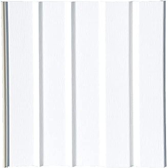 Mobile Home Vinyl Skirting Box of 8 White Solid Panels 16" Wide by 35" Tall. Premium 40 Mil Thickness
