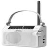 Sangean Compact Portable AM/FM Radio with Built-in Speaker, Earphone Jack, LED Tuning Indicator & Carry Strap view 1