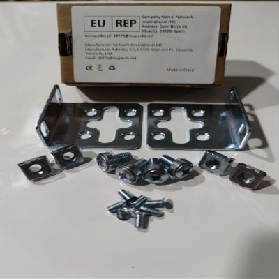 RW RoutersWholesale 17.3"" Wide Mounting Kit Compatible/Replacement for HP ProCurve/Aruba/OfficeConnect/HPE HP-4S (5064-2085) (5069-6535)"