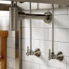 Kingston Brass CC43108DLLKB30 Trimscape Modern Plumbing Sink Trim Kit with Bottle Trap in Brushed Nickel view 2